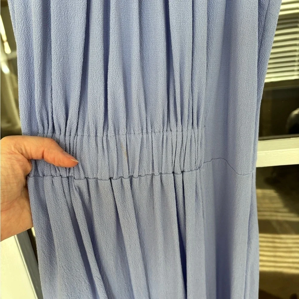Kate Spade Periwinkle Halter Sleeveless Crepe Dress